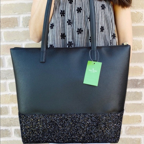 Kate Spade Large Penny Tote Glitter - Picture 2 of 6